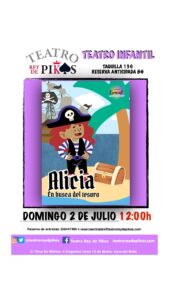 Teatro infantil Alicia en Busca del Tesoro