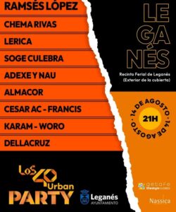 Festival Los 40 Urban Party Leganés