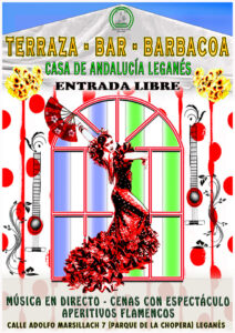 Terraza flamenca de Bar Casa de Andalucía Leganés.