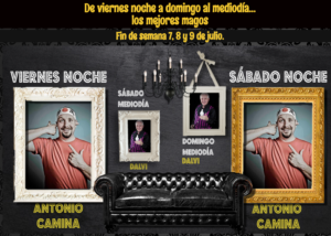 Magia en La Cuchara Mágica este finde julio en Leganés