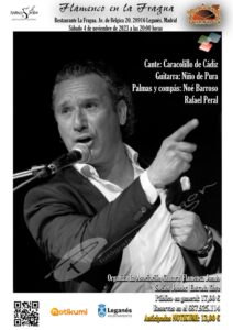 CARACOLILLO DE CÁDIZ CON EL NIÑO DE PURA