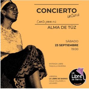 Concierto estupendo de @almadetuz