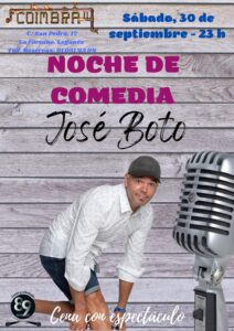HUMOR con JOSÉ BOTO en el Coimbra II