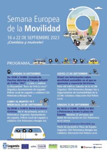 Leganés se suma a la Semana Europea de la Movilidad