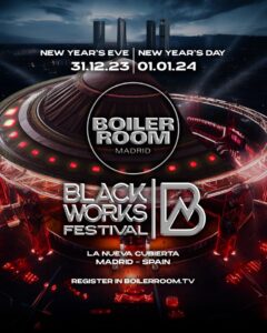 Back-to-back en Nochevieja y Año Nuevo junto a Blackworks