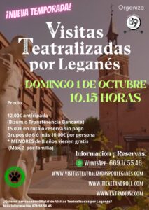VISITAS TEATRALIZADAS POR LEGANÉS