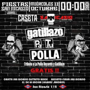 Tributo a La Polla Records y Gatillazo