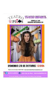 CUENTACUENTOS DE HALLOWEEN, con Alicia. A partir de 3 años.