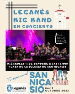 La Big Band en las fiestas del barrio de San Nicasio