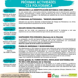 Programación de actividades para la ?ª ???????? ?? ?????????