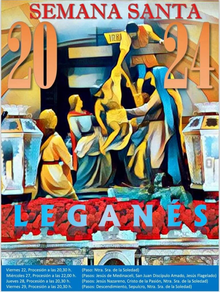 Programa de Semana Santa en Leganés 2024