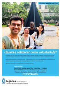 Voluntario en el Ayuntamiento de Leganés