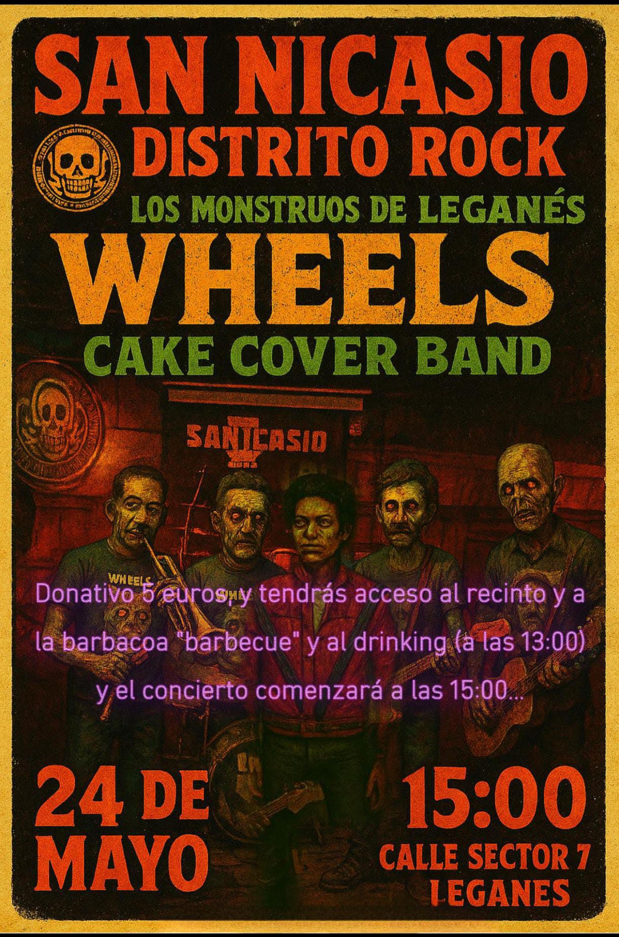 San Nicasio Distrito Rock Wheels Leganés