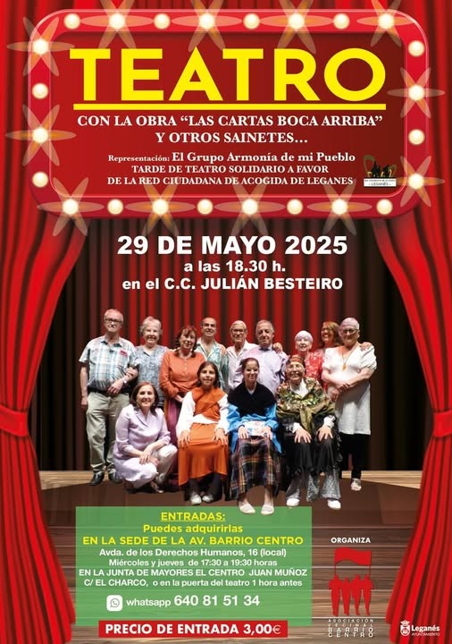 Teatro solidario en Leganés
