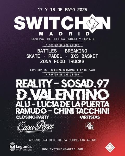 Switch On Madrid en Leganés