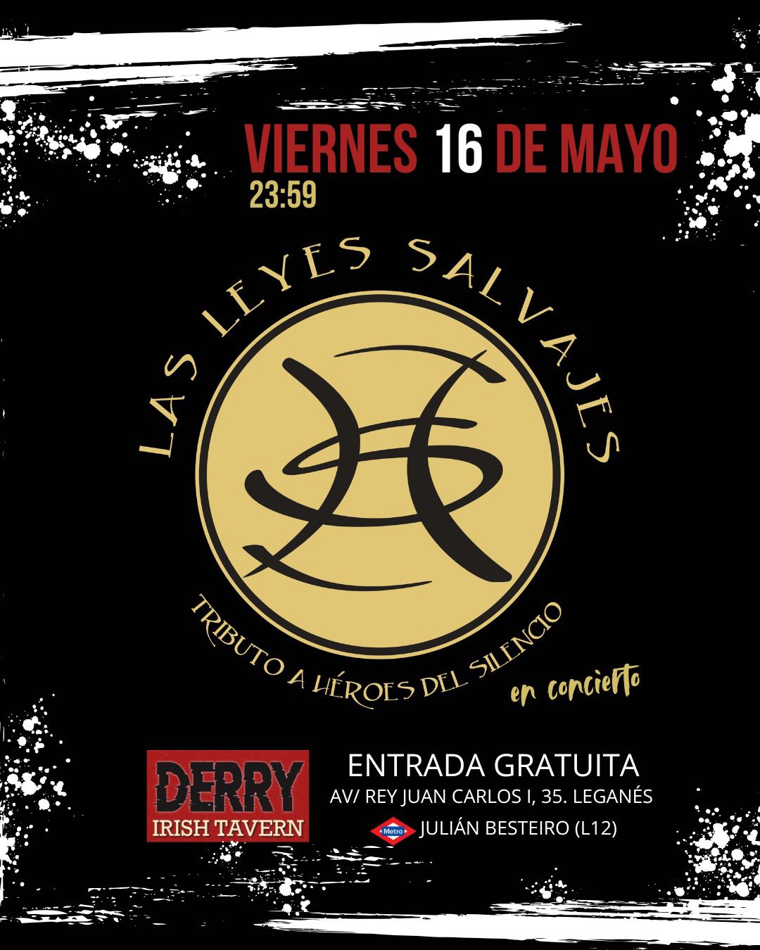 Tributo a Héroes del Silencio en Derry Irish Tavern