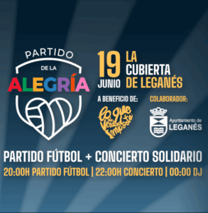 Partido de la Alegría en Leganés