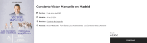 Víctor Manuelle en Leganés 2025