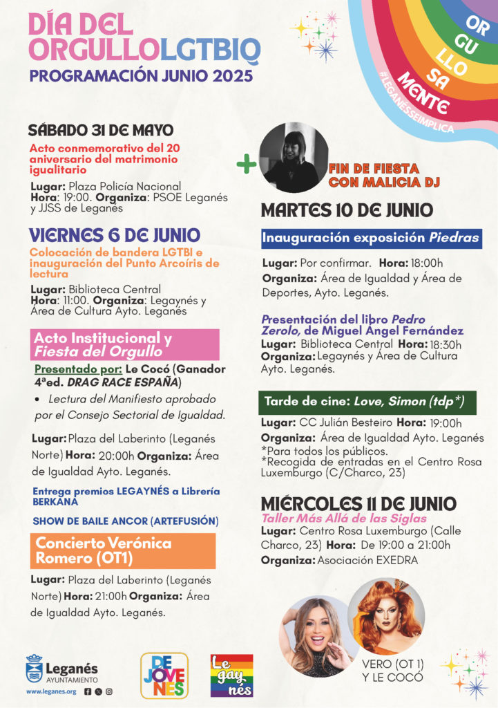 Día del Orgullo LGTBIQ 2025 en Leganés