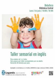 Taller sensorial en inglés en Leganés