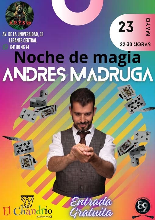 Noche de magia con Andrés Madruga