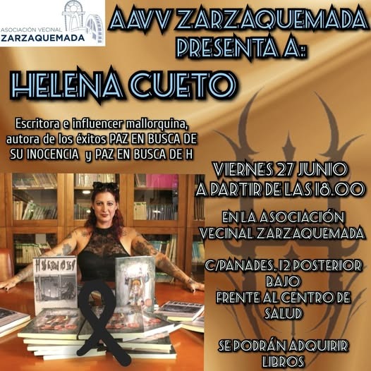 Café coloquio con Helena Cueto