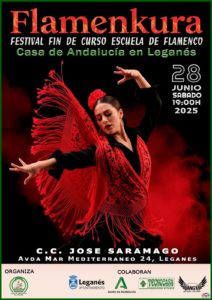  ¡Flamenco en Leganés! Festival Fin de Curso Flamenkura 2025