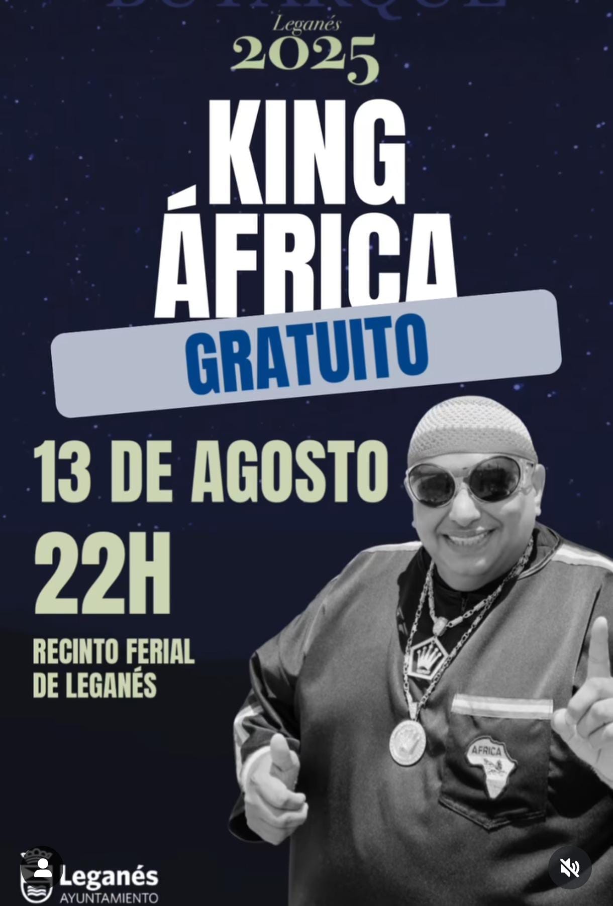 King África llega a Leganés!