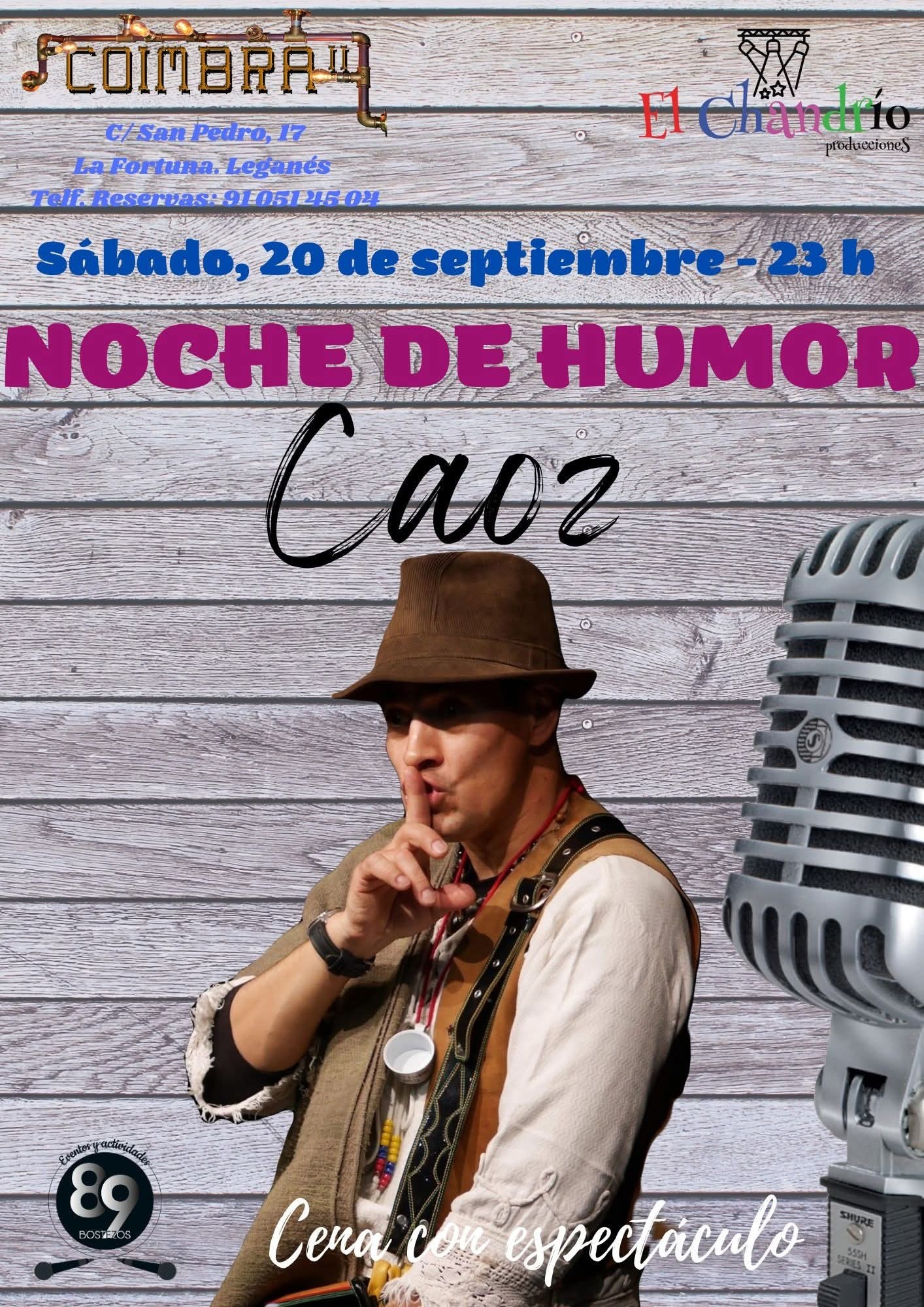 Noche de Humor con Caoz en el Coimbra