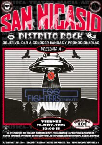 Foo Fighters tributo Leganés San Nicasio Distrito Rock