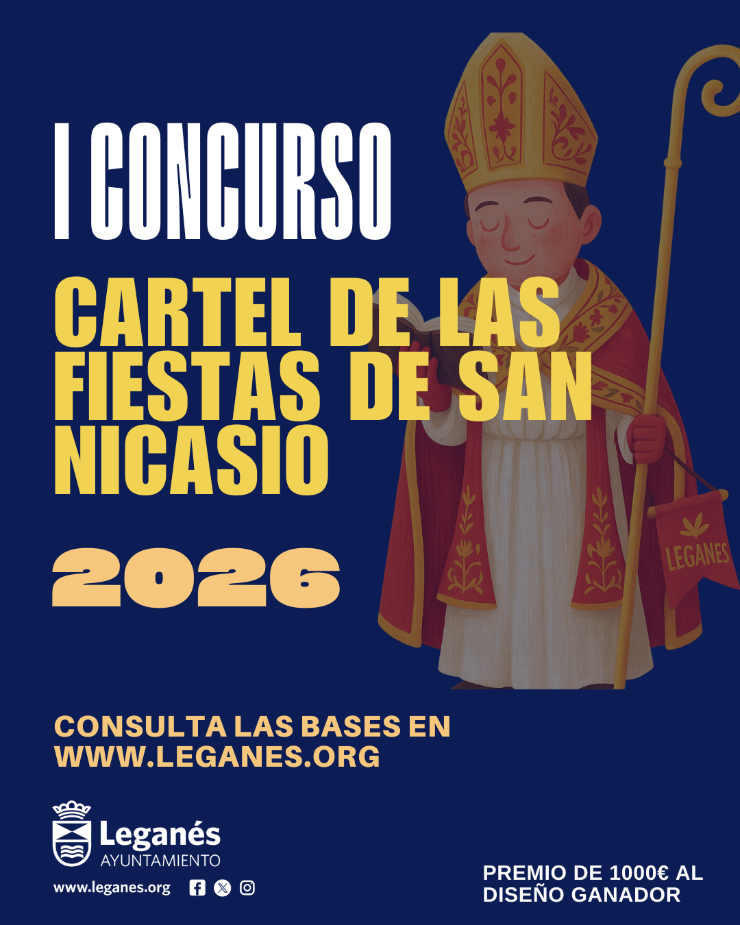 Cartel Concurso Carteles Fiestas San Nicasio 2026