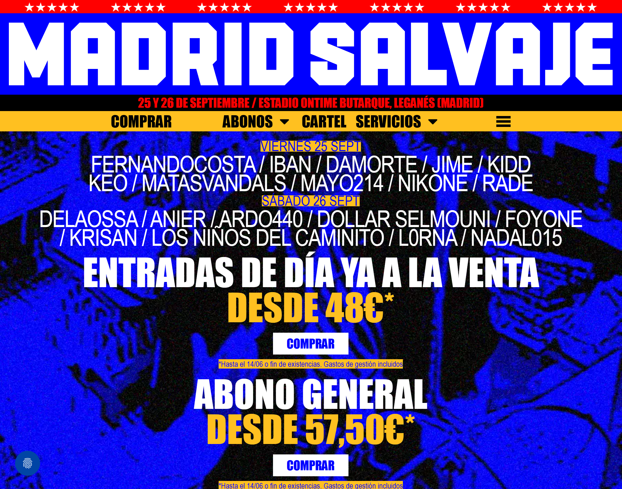 Madrid Salvaje Leganés 2026