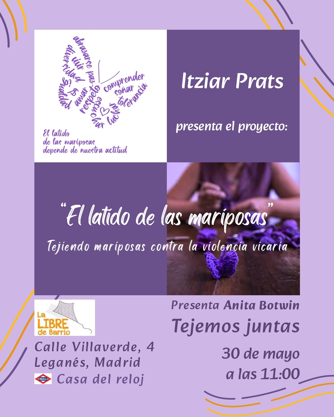 Presentacion del proyecto educativo y social "El Latido de Las Mariposas" .