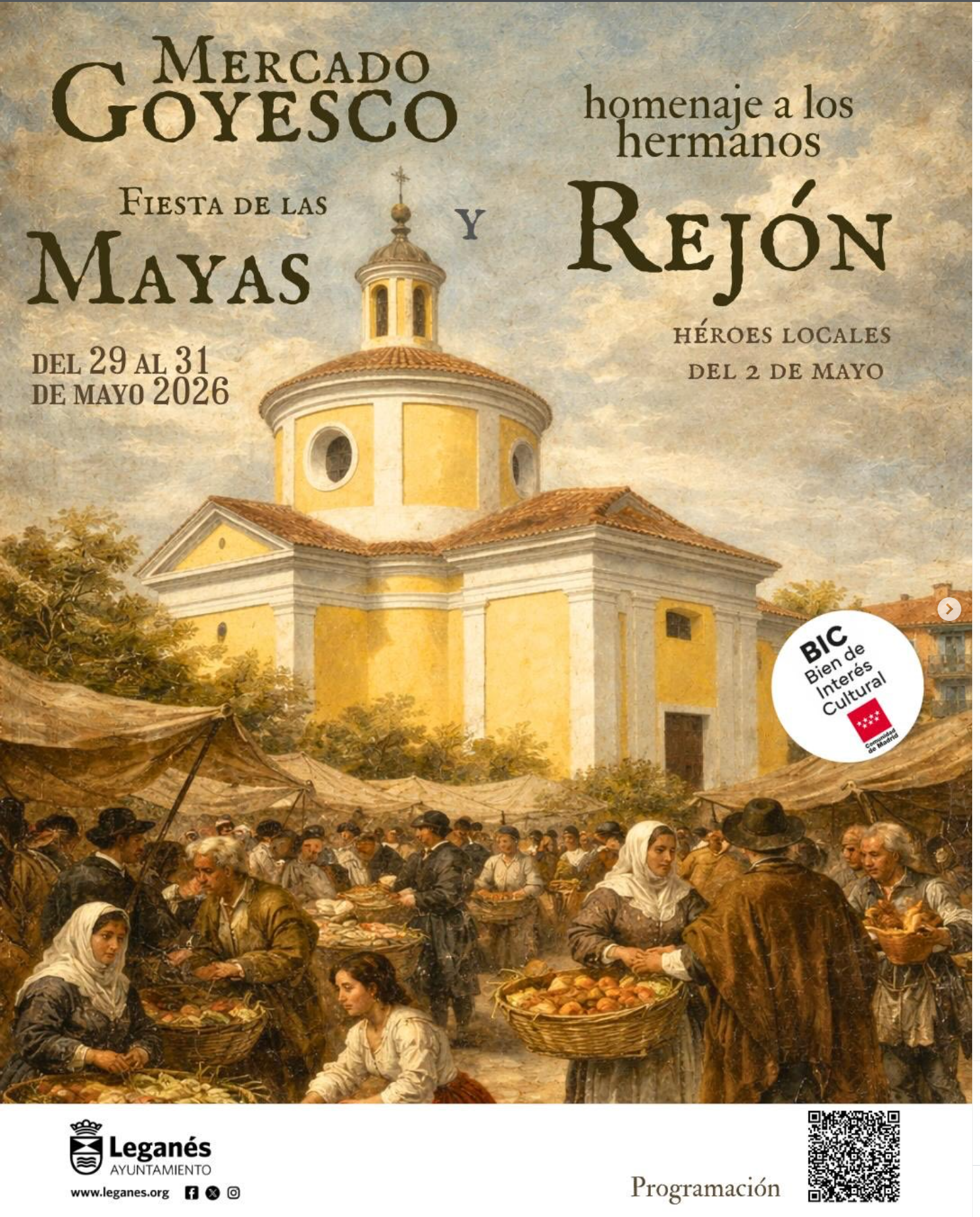 las Mayas, la recreación histórica de los Hermanos Rejón y el Mercado Goyesco