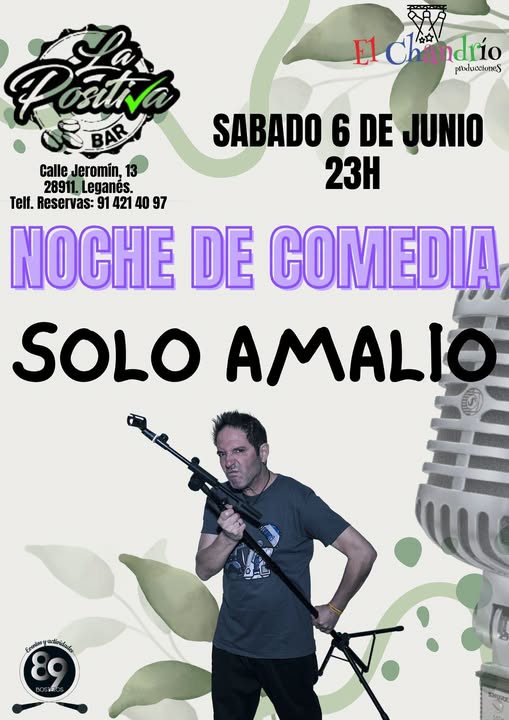 COMEDIA en LA POSITIVA de Leganés