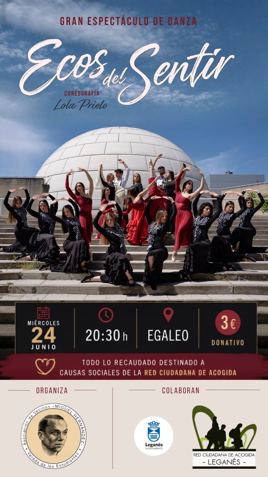 festival de danza Ecos del Sentir de Lola Prieto.
