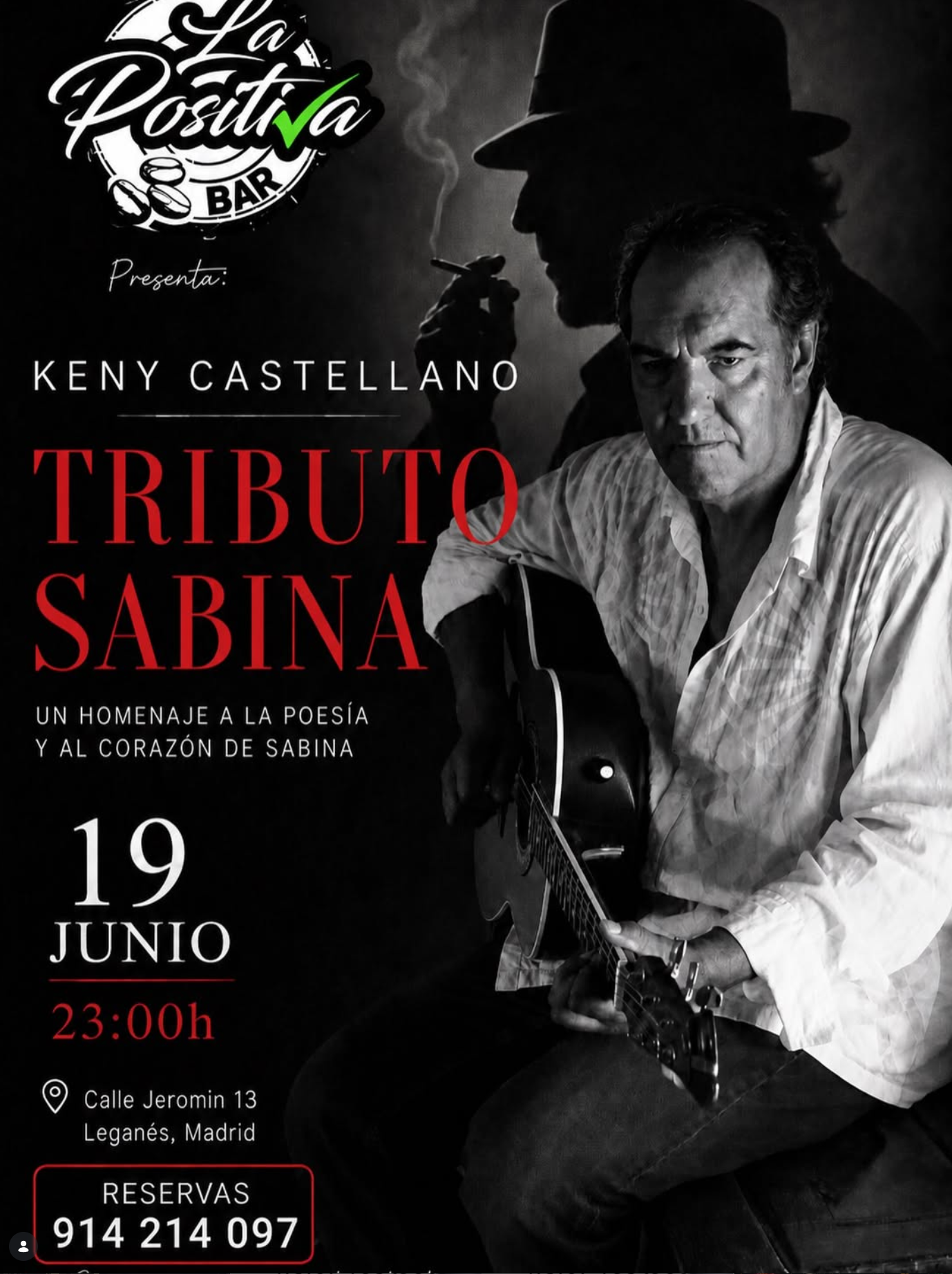 poesía, guitarra y emociones junto a Keny Castellano