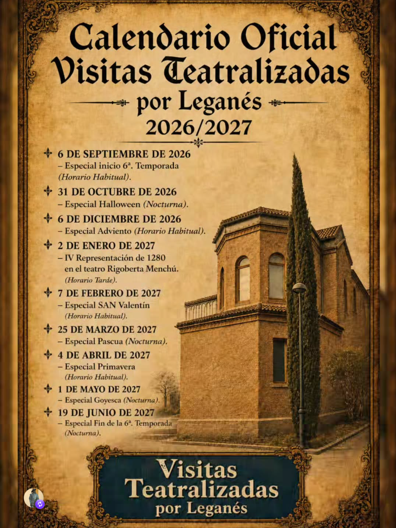 Visitas teatralizadas Leganés 