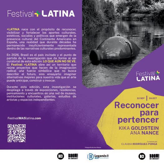 Festival +LATINA con la exposición "Reconocer para pertenecer"