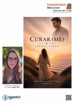 Tamara Pérez nos presenta su novela Curar(me)