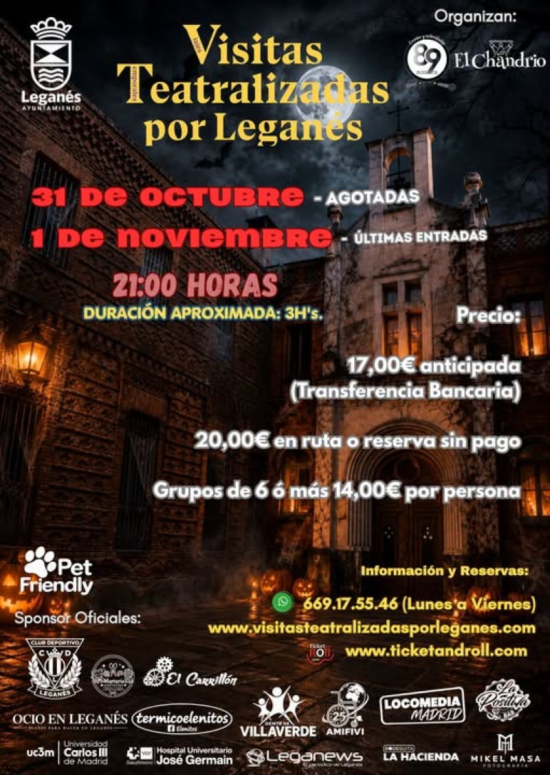 Visitas teatralizadas por Leganés especial Halloween