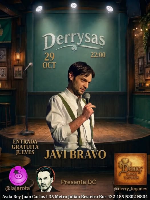 Derrysas vuelve con JAVI BRAVO