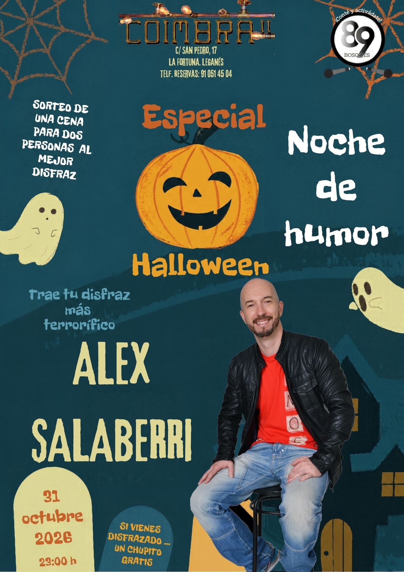 Especial Halloween: Noche de Humor con Alex Salaberri
